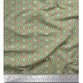 thumbnail image 1 of Soimoi Poly Georgette Fabric Artistic Floral Print Fabric by The Yard 42 Inch Wide, 1 of 3
