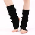 thumbnail image 4 of Kcodviy Long Leg Warmer Womens Rave Leg Warmers Men 80S Party Ribbed Leg Warmers for Women 80S Neon Knit Dance Sports Leg Warmers Women Striped Warmer, 4 of 6
