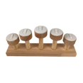 thumbnail image 3 of Tachiuwa Display 5 Tiers Storage Finger Display Stand for Jewelry Organizer white, 3 of 9