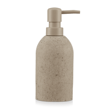 Bouclair Beige Resin Soap Dispenser