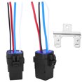 thumbnail image 3 of 1 Set 2Pcs Easy To Install Durable Weather Proof Seal Auto Relay And Relay Holder, Car Relay, For  Headlights, Pop Doors For Car Alarms, Remote Starts, 3 of 8