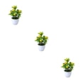 thumbnail image 1 of Youkk Stylish Ambience False Plants Collection Materials Artificial Potted Plants lemon 3Set, 1 of 6
