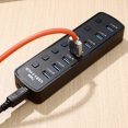 thumbnail image 3 of UPGRATOR 1Pack USB Extender with extra usb ports for pc ABS Rectangular Hub Design, 3 of 7