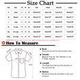 thumbnail image 3 of EGNMCR Chemise Décontractée pour Homme à Manches Courtes, Col à Revers, Couleurs Contrastantes, Blouse T-shirt à Col Rabattu, 3 of 5