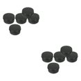 thumbnail image 4 of Transemion 5pcs Empty Aluminum Jars Cosmetic Screw Balm Lip Lid Cans Containers Black 80ml 2Set, 4 of 6