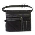 thumbnail image 1 of Cosmug Sac de Rangement Durable pour Outils de Taille / Sac Banane d'Électricien Antidérapant en Tissu / Organisateur de Trousse d'Outils Portable / Trousse Utilitaire de Réparation et d'Entretien, Noir, 1 of 3
