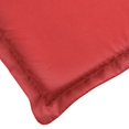thumbnail image 5 of vidaXL Coussin de Chaise Longue Rouge (75+105)x50x4 cm, 5 of 5