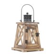 thumbnail image 2 of serony Candle Stick Holders with Hanging Handle Wood Handmade Lantern Decoration Retro Style Candlestick Lamp Table Accessories, 2 of 6