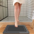 thumbnail image 1 of PpgejGEK Crystal Velvet Bathroom Rug 20 x 31 Inch Super Absorbent Rubber Backing Non Slip Washable for Shower Tub Laundry Kitchen, 1 of 5