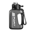 thumbnail image 2 of Large Capacity 1700ml Sports Water Bottle | Leakproof Portable Hydration Bottle with Straw & Chug Lid | BPA-Free Plastic Water Jug for Gym, Hiking, Running, Workouts | 1-Piece Fitness Drink Container, 2 of 6