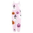 thumbnail image 5 of Girls' Halloween Print Tank Jumpsuit Romper With Harem Pants, 5 of 5
