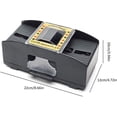 thumbnail image 4 of Automatic Electronic Card Shuffler Electric Poker Playing Shuffler, 4 of 5