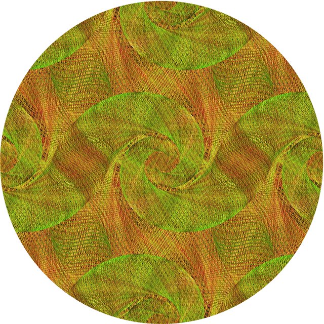 Ahgly Company Tapis d'Intérieur Lavable en Machine Carré Vert, 3 Pieds Carré