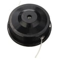 thumbnail image 3 of LEFU Replacement Trimmer Head,Petrol Trimmer Replacement Head, Trimmer Head Trimmer Bump Feed Line Spool Brush Cutter String Trimmer Head, Black, 3 of 6