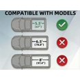 thumbnail image 2 of TRUXEN Coque Rigide à 4 Volets pour Caisse de Camion, Tonneau, Imperméable, Profil Bas, Compatible avec Ford F150 2WD/4WD (2009-2018), 2 of 8
