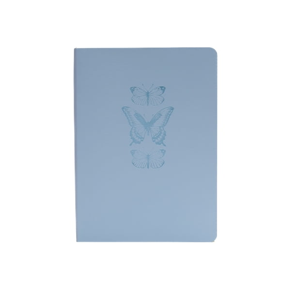 U Style Butterfly PU Soft Cover Journal, 5.75" x 8", 152 Sheets