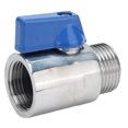 thumbnail image 2 of PN63 Mini Ball Valve, Compact Female To Male Ball Valve  Stable Portable Stainless Steel  For Beer Homebrew Tap Head, 2 of 8
