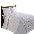 thumbnail image 3 of Better Trends Ashton Couvre-Lit de la Collection, Grand Lit, Blanc, 3 of 3