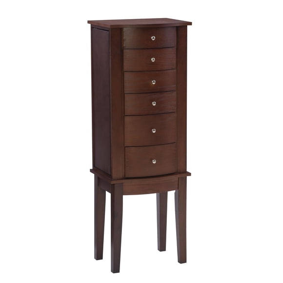 Gwyneth Jewelry Armoire, Merlot