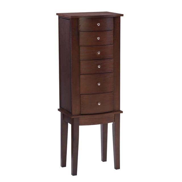 Gwyneth Jewelry Armoire, Merlot