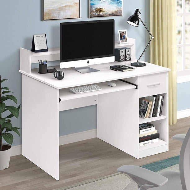 Ktaxon Computer Desk Home Office Workstation Laptop Table Drawer
