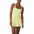 thumbnail image 4 of xiaxaixu Robe de Tennis pour Femme Jupe-Short Dessous Couleur Unie Sans Manches Robes Athlétiques Entraînement Robe de Golf, 4 of 9