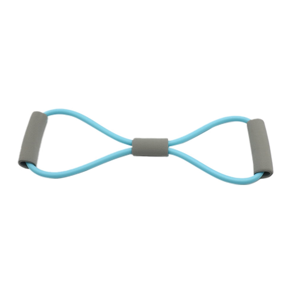 Yoga Resistance Exercise Bands Gym Fitness Equipment Pull Rope 8 Word Chest Expander Elastic Muscle Training Tubing Tension Rope