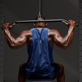thumbnail image 4 of Sunny & Health Fitness LAT Pulldown Bar Attachment for Pulley Cable Machine, Back, Bicep Curl, Tricep Press Down, Rowing Exercises for Gym, Strength Workout, Muscle Building Accessory - SF-XFA011, 4 of 6