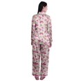 thumbnail image 3 of Moomaya Short de Pyjama avec Poches pour Femmes Pyjama Imprimé Nuisette, 3 of 6