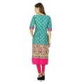 thumbnail image 5 of Phagun Kurta Bollywood de Designer Indienne pour Femmes Kurti Ethnique Tunique en Coton Robe, 5 of 5