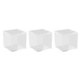 thumbnail image 2 of relayinert Mini Organisateur de Colliers en Forme de Bonbon Rangement de Colliers Transparent 10*10*10cm 3Set, 2 of 6