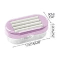 thumbnail image 3 of Multifunctional Soap Foaming Box with Roller Laundry Brush, Hands-Free Soap Storage Case with Draining Layer and Spring for Easy Lathering, 3 of 3