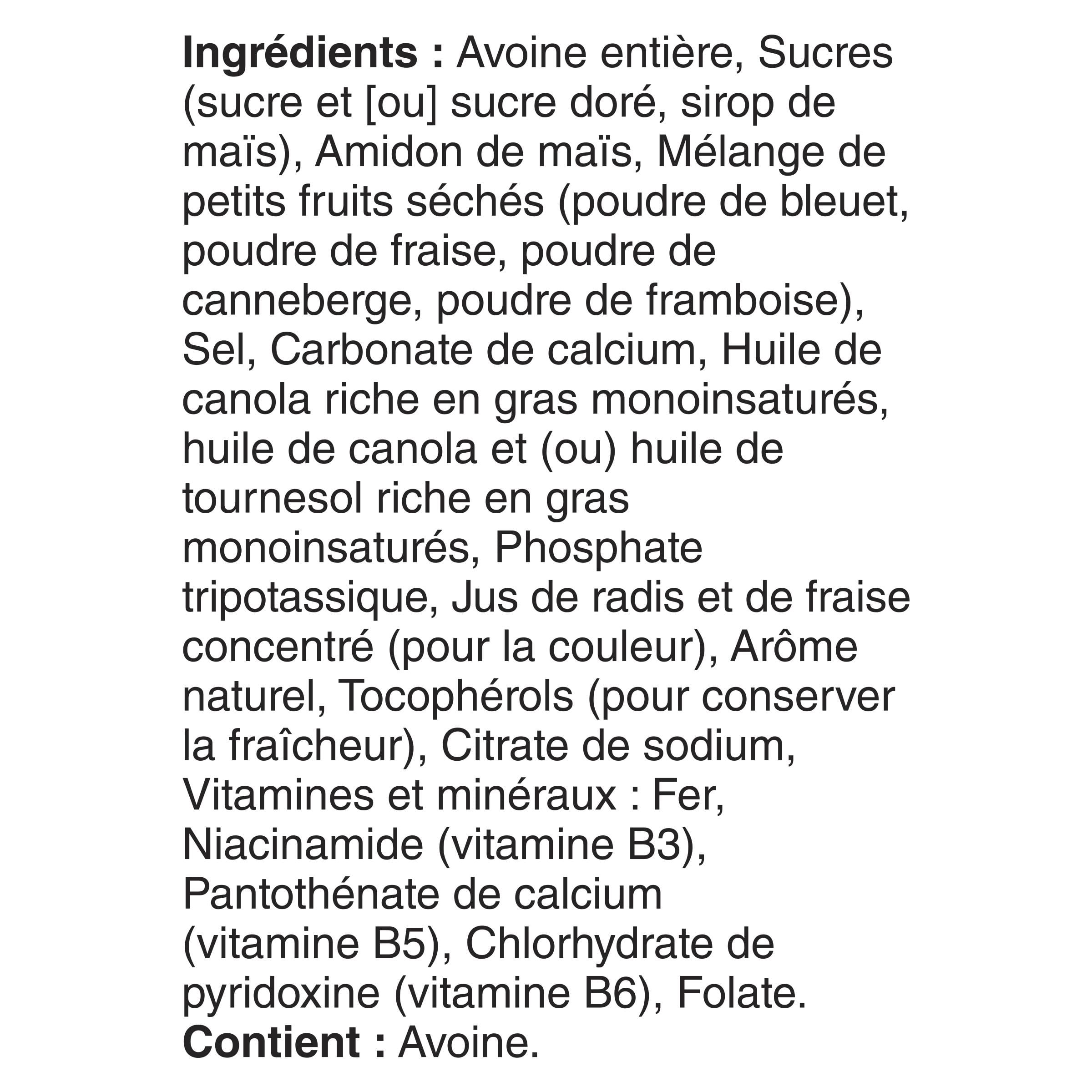 Cheerios Petits fruits exquis Céréales