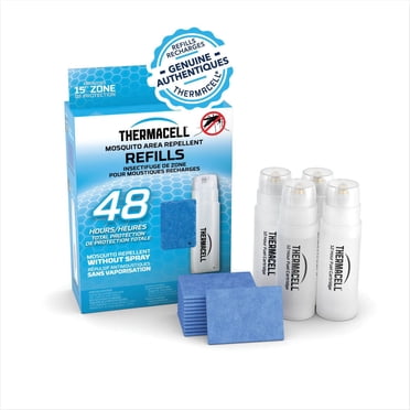 Recharge de répulsif à moustiques Thermacell Fuel‑ZoneGuard à combustible – paquet de 48 heures