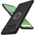 thumbnail image 1 of KOMI for Google Pixel 7 Pro Case, Slim Fit Case for Pixel 7 Pro with Ring Holder Kickstand,[Military Grade Drop Tested] Dual Layer Shockproof Protective Phone Case for Pixel 7 Pro 6.7", Black, 1 of 5