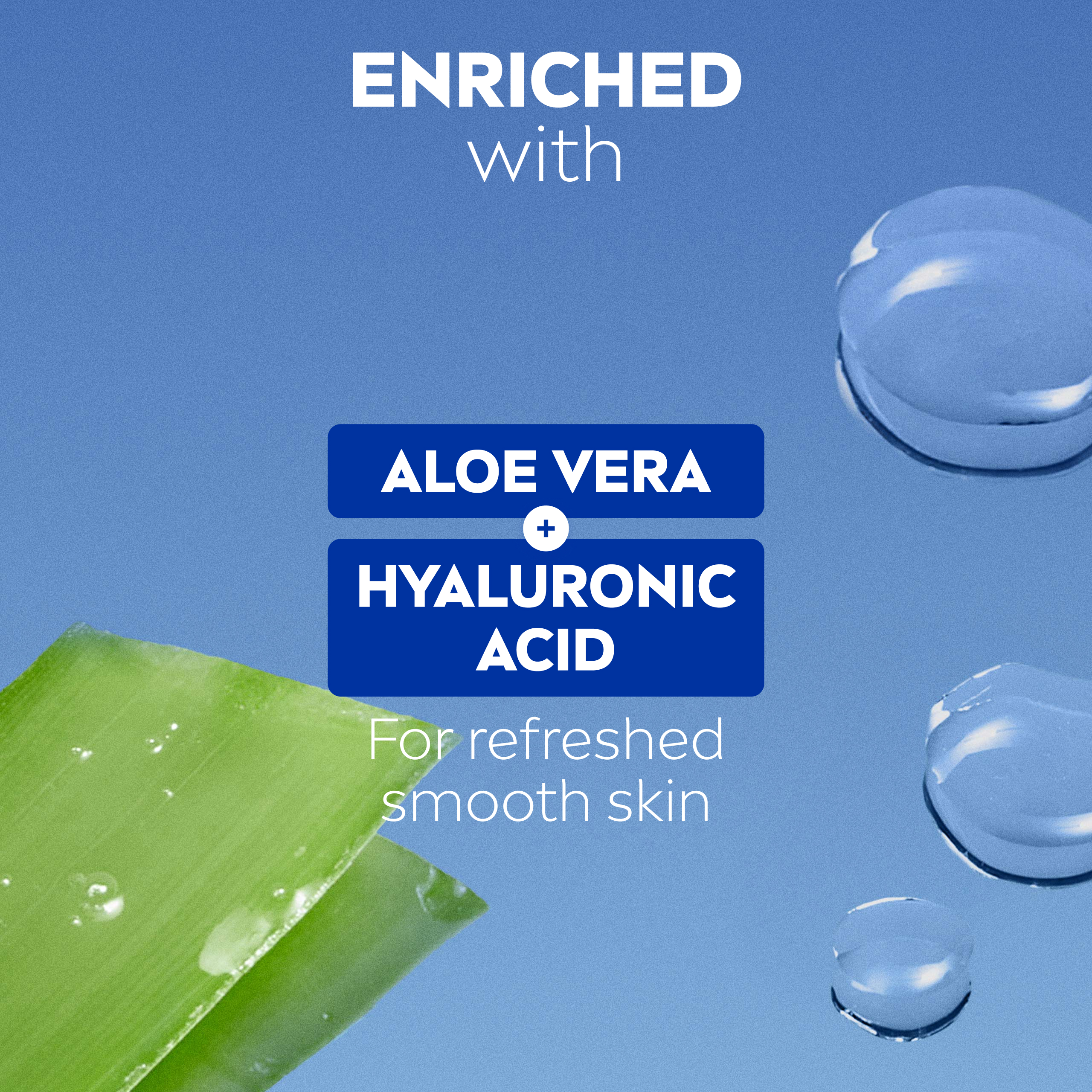 NIVEA Crème de Jour Rafraîchissante, Crème de Soin avec Aloe Vera, 50mL