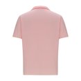 thumbnail image 4 of Besolor Mens Summer Short Sleeve Shirts Collared Button down Shirts Big and Tall Casual Solid Color Beach Shirts Tops, 4 of 6