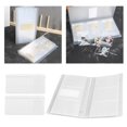 thumbnail image 2 of facefd PVC Jewelry Storage Organizer for Earrings Album Cards 84 Grids 30 Bags 35g, 2 of 9