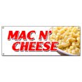 thumbnail image 1 of MAC N' Cheese Banner Sign Macaroni and Cheese Baked hot Creamy American, 1 of 10