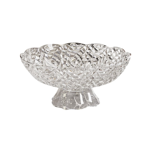 Tables Basses pour Salon Assiette à Fruits Grande Valeur Présentation Légère Collation Présentoir Accent Cadeau Table Basse d'Extérieur