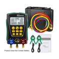 thumbnail image 1 of Digital Pressure Gauge Refrigeration Digital Vacuum Pressure Manifold Tester Meter HVAC Temperature Tester For Car Repair ,Easy to Use, 1 of 7