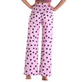 thumbnail image 5 of Ensembles de Pyjama pour Femmes, Mode d'Été Décontractée pour Femmes, Pantalon de Pyjama Imprimé à Taille Élastique, 5 of 5
