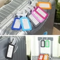 thumbnail image 4 of Travel Accessories Luggage Identifiers with Lanyard for Suitcases - 34x19 Inches ID Labels for, 4 of 6