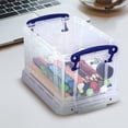thumbnail image 4 of Really Useful Box 1.6L Storage Container w/Snap Lid & Clip Lock Handle, 4 of 7