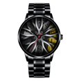thumbnail image 2 of Montre Homme Mode Horloge Acier Inoxydable Décontractée Habillée Poignet Cristal Bijoux, 2 of 9