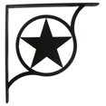 thumbnail image 1 of Village Wrought Iron SB-144-S Western Star Shelf Brackets, 1 of 2