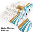 thumbnail image 4 of Large Gaming Mouse Pad, Non-Slip Rubber Base Water-Resistant Mousepad Desk Mat for Computer Keyboard, 35.4" x 15.75" Extended Desk Pad with Stitched Edges for Office Gaming, Golden Sun & Sea, 4 of 5