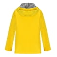 thumbnail image 3 of AherBiu Manteau de Pluie pour Femme avec Capuchon, Coupe-Vent Léger Ajustable, Imperméable, Randonnée, Voyage, Vêtement d'Extérieur, 3 of 4