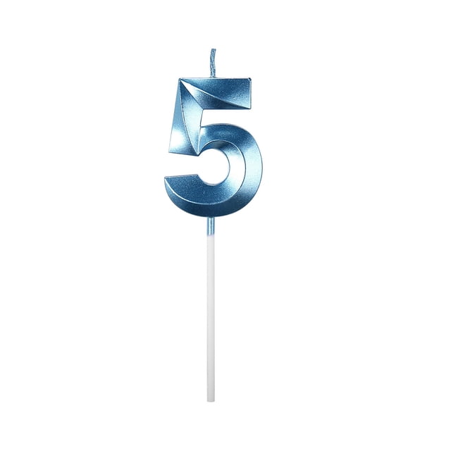 SHAGUOZHOU Candle Adapters Candle Wax for Candle Making Birthday Candles Extended Big Number Candle Multicolor 3D Design Cake Topper Decoration For Any Celebration