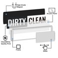 thumbnail image 4 of Trashcans For Bedroom KitchenTour Dishwasher Magnet Clean Dirty Sign Upgrade Super Strong Clean Dirty Magnet For Dishwasher Large Text Easy To Read Non Scratch Indicator Kitchen Decor Silver, 4 of 5